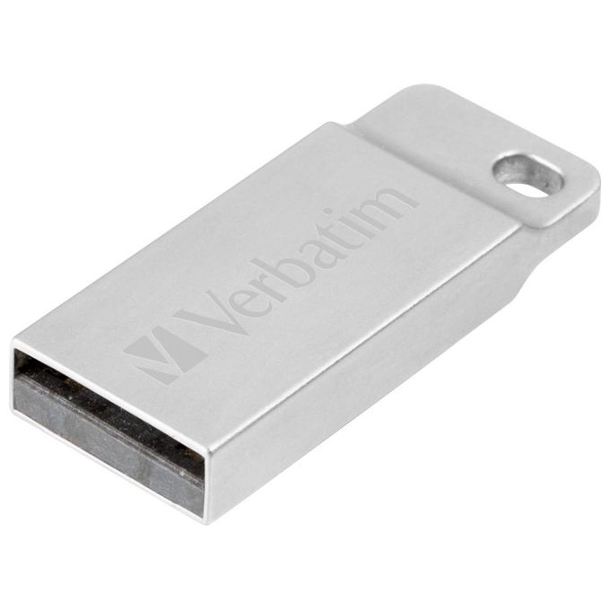 Verbatim Memory Usb-64Gb-metal Silver 2.0 Verbatim Memory Usb-64Gb-metal Silver 2.0