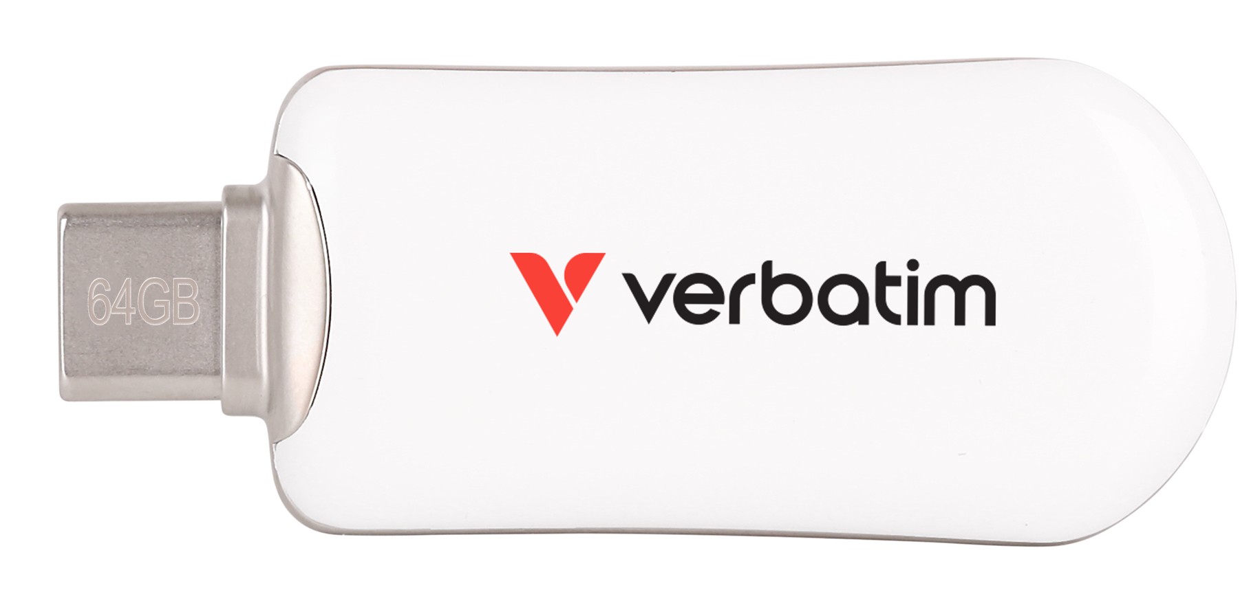 Verbatim Pen Disk Plectra Usb-C 3.2 Gen 1 Flash Drive White 64Gb