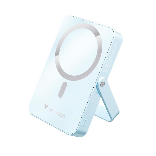 Verbatim Power Bank 10000MAH Mag Safe Blu 32266