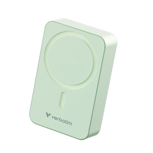 Verbatim Power Bank 20000MAH Mag Safe Green 32224 Verbatim Power Bank 20000MAH Mag Safe Green 32224