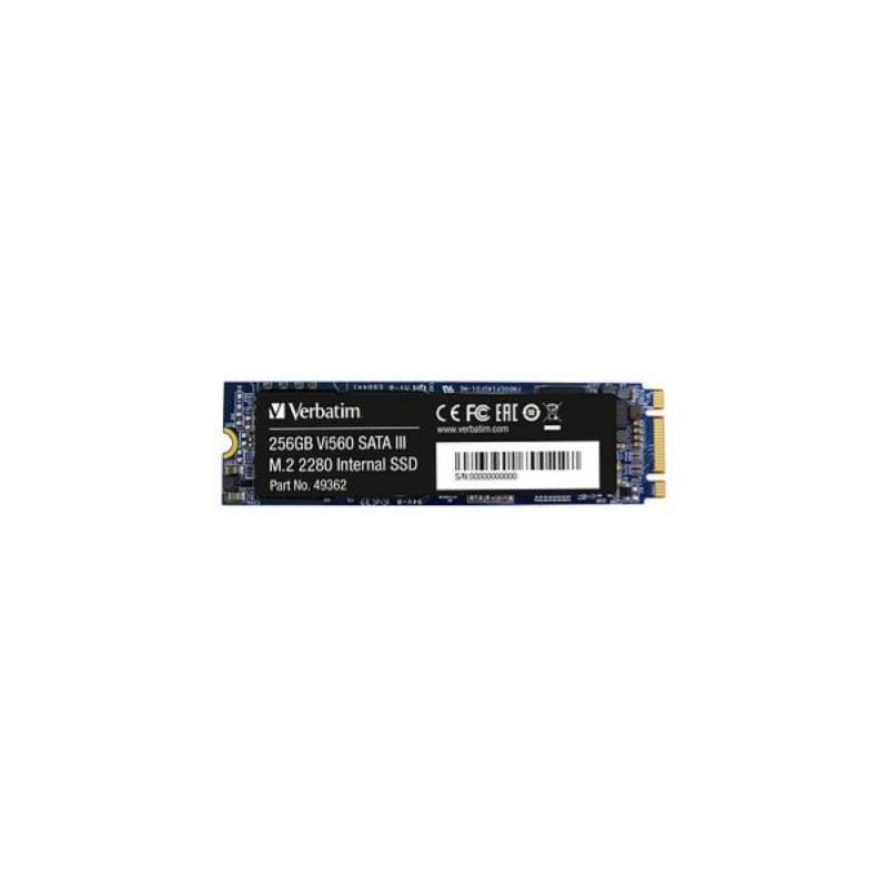Verbatim ssd interno vi560 s3 256gb m.2 sata r/w 520/500