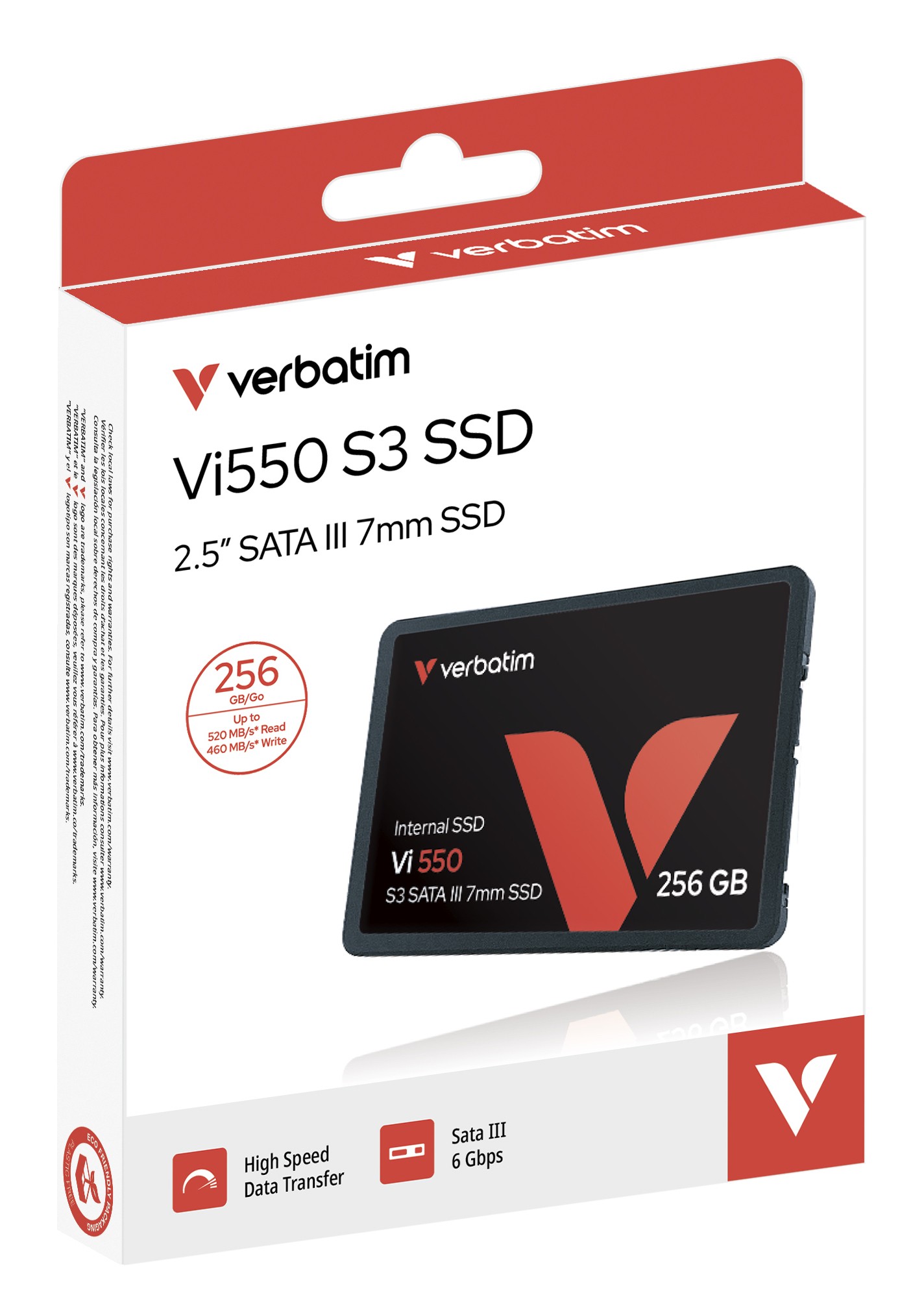 Verbatim Ssd Vi550 256Gb 25 Sata3 560/535 Mb/S