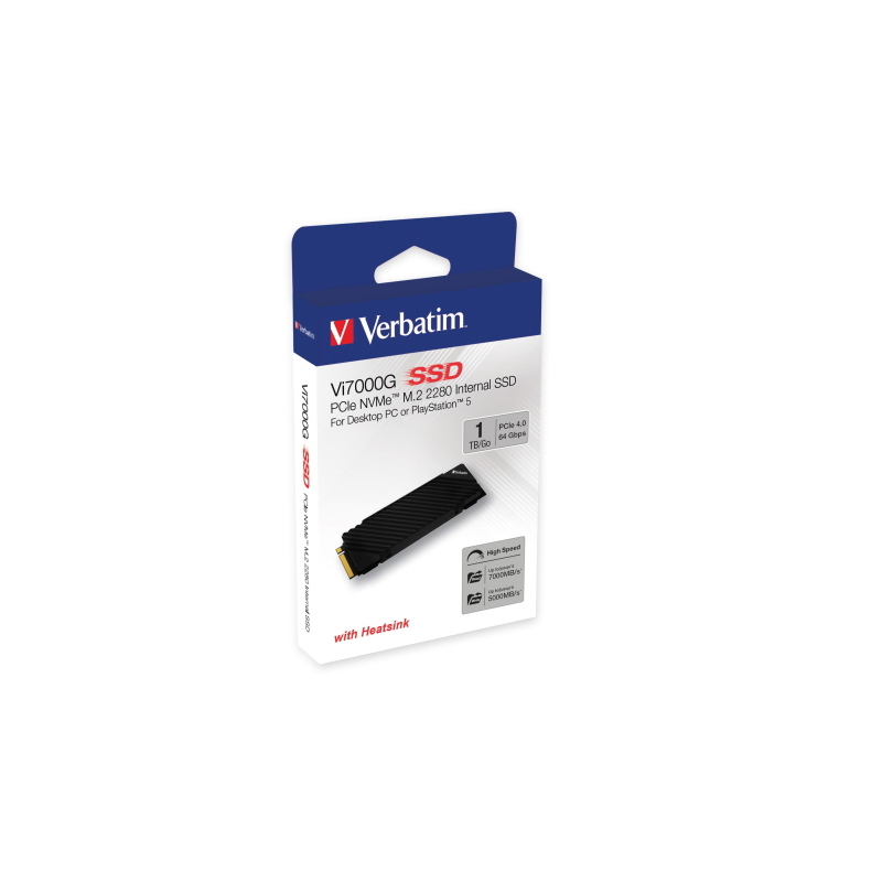 Verbatim vi7000g m.2 1 tb pci express 4.0 nvme
