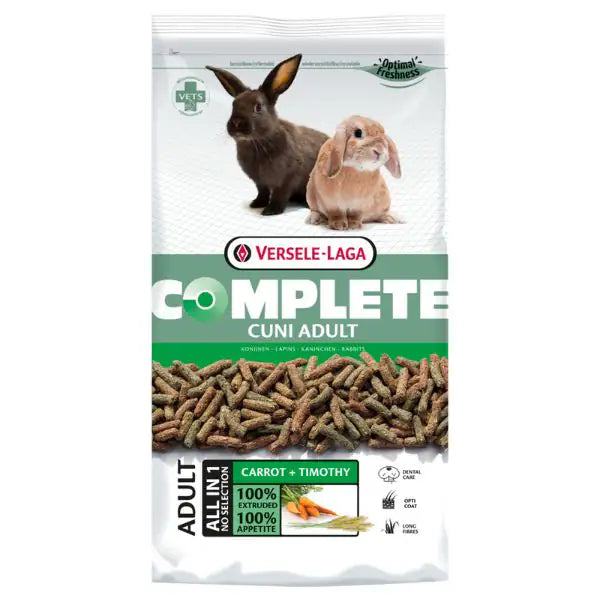 Versele Laga Cuni Adult Complete 1,75 kg - Mangime per conigli - 1° ORDINE? scegli tra BZR5 - BZR20 + 200 pt fedeltà