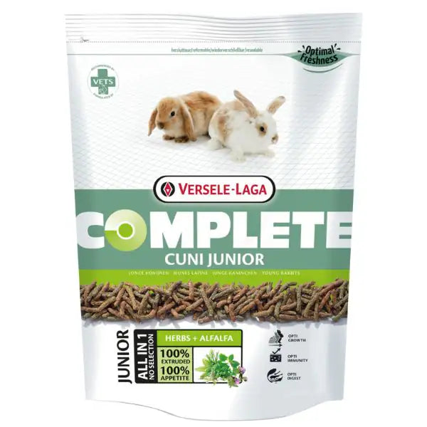 Versele Laga Cuni Junior Complete 500 gr - Mangime per conigli - 1° ORDINE? scegli tra BZR5 - BZR20 + 200 pt fedeltà