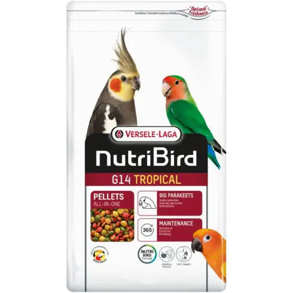 Versele Laga Nutribird G14 Tropical 1 kg - Mangime per uccelli - 1° ORDINE? scegli tra BZR5 - BZR20 + 200 pt fedeltà Versele Laga Nutribird G14 Tropical 1 kg - Mangime per uccelli - 1° ORDINE? scegli tra BZR5 - BZR20 + 200 pt fedeltà