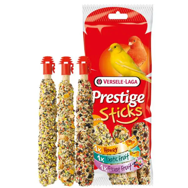 Versele Laga Prestige Stick Canarini 3 stick: Uova e scaglie d'ostrica - Mangime per uccelli - 1° ORDINE? scegli tra BZR5 - BZR20 + 200 pt fedeltà