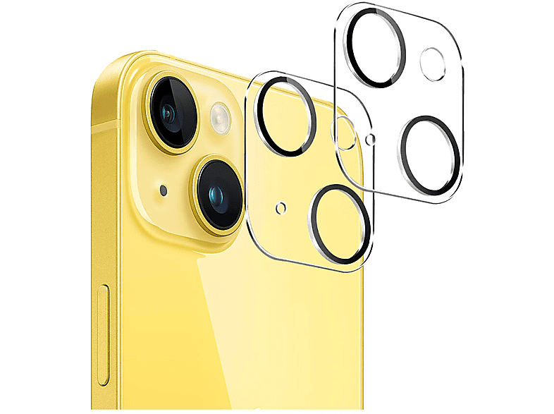 VETRO TEMPERATO PER FOTOCAMERE PHONIX Camera Lens Protection iPhone 14 confezione 2pz