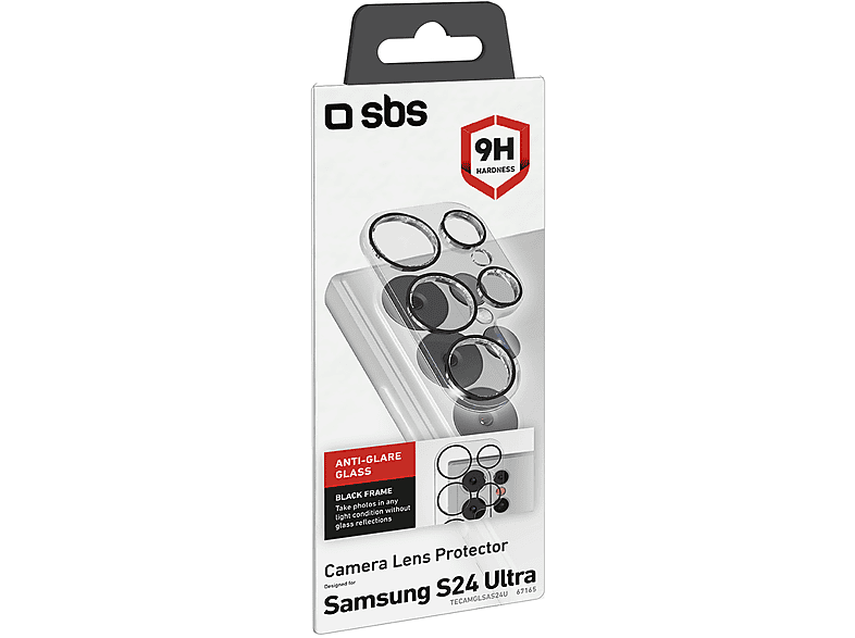 VETRO TEMPERATO PER FOTOCAMERE SBS Camera Lens Protection Samsung S24 Ultra