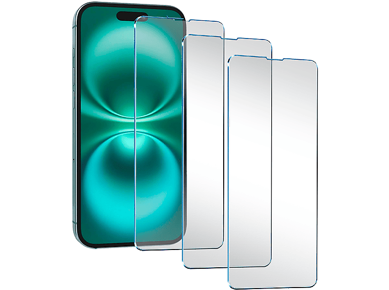 VETRO TEMPERATO PHONIX pellicola iPhone 16 Plus confezione 3pz