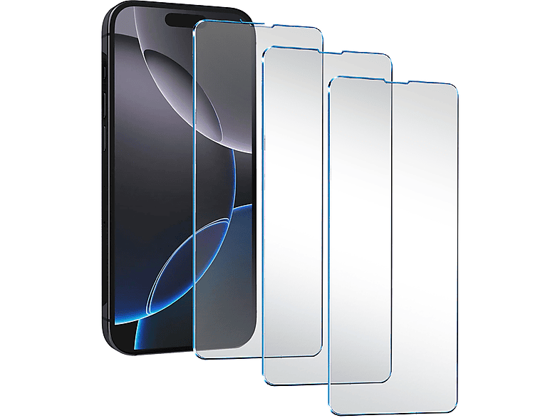 VETRO TEMPERATO PHONIX pellicola iPhone 16 Pro confezione 3pz