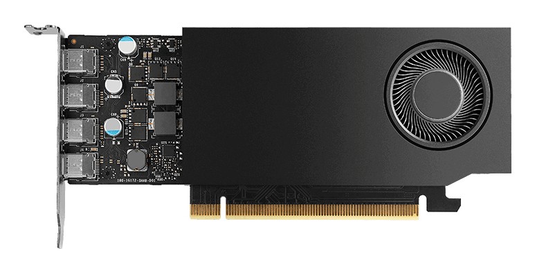 Vga Pny Nvidia Quadro A1000 8Gb 35W Ddr6 128Bit 4Xmdp Pci-E Low Profile