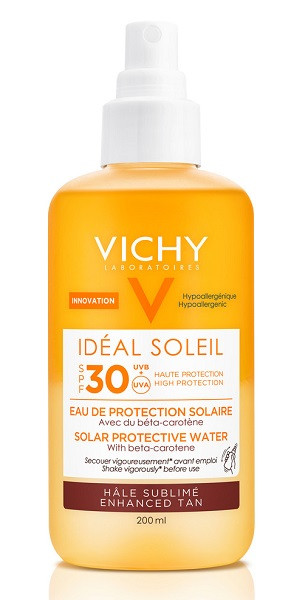 Vichy Acqua Solare Abbronzante Con Betacarotene Idratante Protezione Solare 200ml