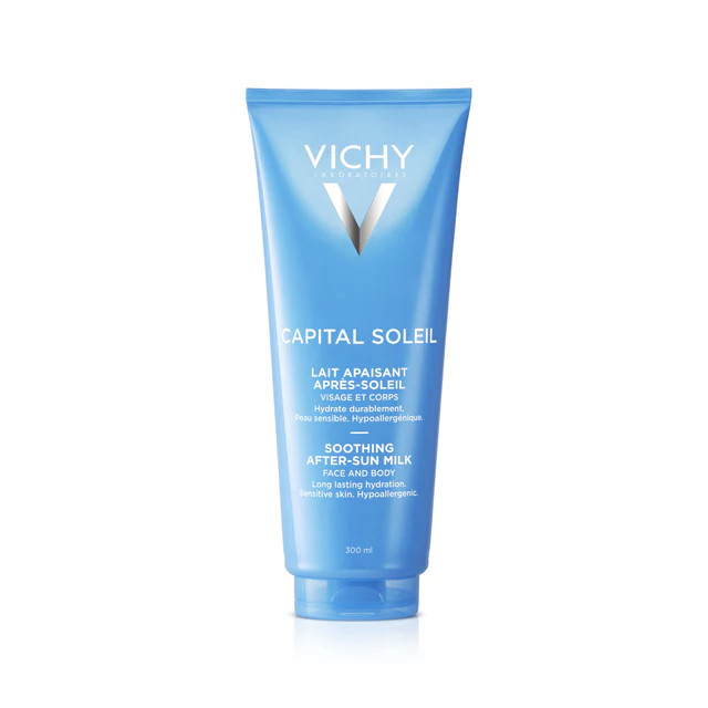 Vichy Capital Soleil Latte Doposole Lenitivo Viso Corpo Ipoallergenico 300ml