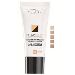 Vichy Dermablend Fondotinta Fluido Correttore 25 Nude 16h Alta Copertura Naturale