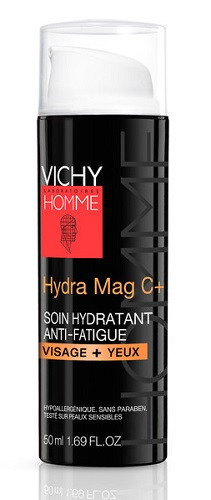 Vichy Homme Hydra Mag C+ Trattamento Idratante Viso e Occhi Anti Fatica 50ml
