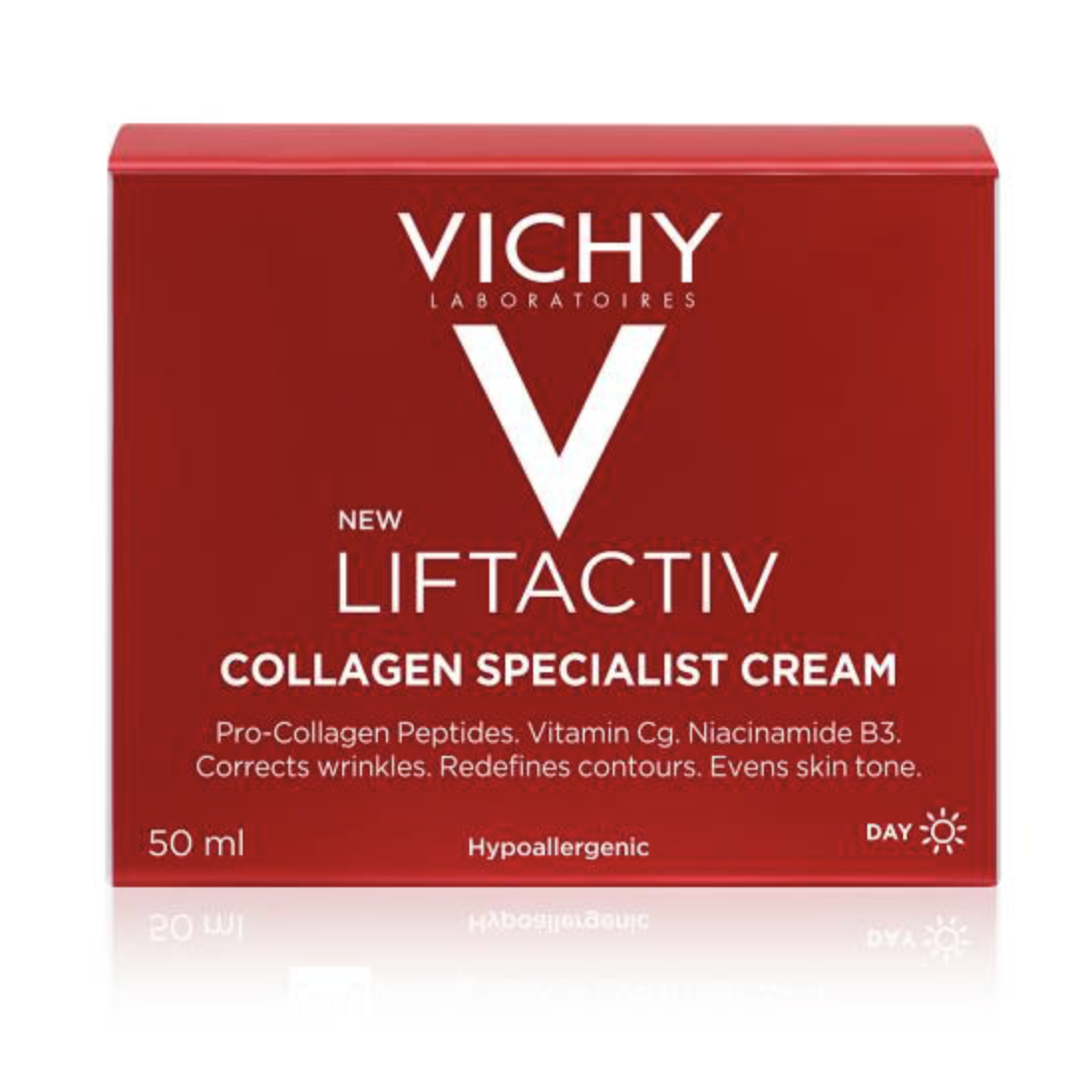 Vichy Liftactiv Collagen Specialist Crema Collagene Anti rughe Giorno con Peptidi 50ml