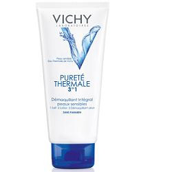 Vichy Purete Thermale Struccante Integrale 3in1 per Pelle Sensibile Viso e Occhi