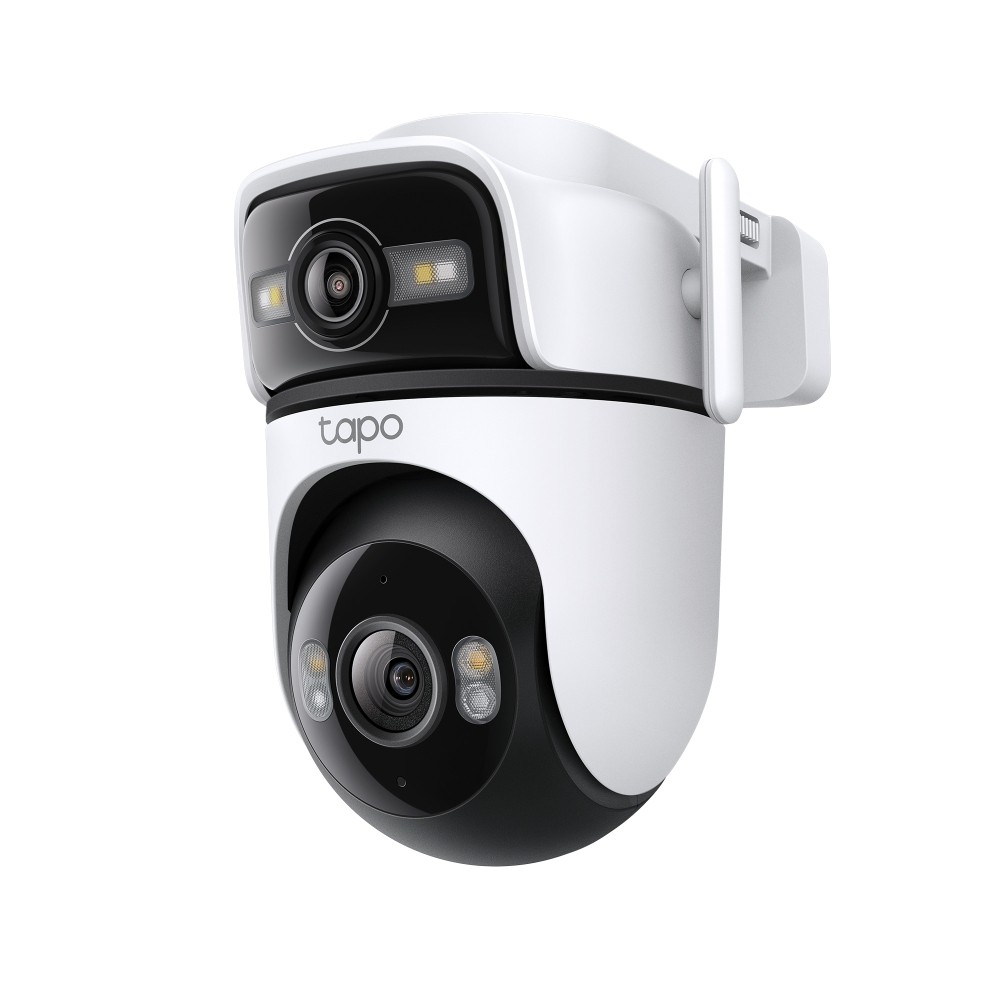 Videocamera di sicurezza outdoor motorizzata con doppio obiettivo Tapo C545D