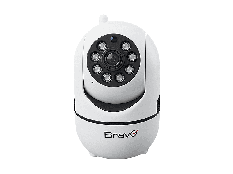 VIDEOCAMERA SORVEGLIANZA BRAVO TELEC. WIR. INTERNO - NANA' PRO LUX 4MP, da Interno, Connettività WIFI, Funzione visione notturna, Microfono integrato, Sistema di alimentazione: Elettrico
