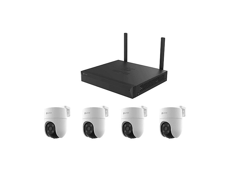 VIDEOCAMERA SORVEGLIANZA EZVIZ KIT X5S + H8C 2MP (x4), da Esterno, Connettività WIFI, Funzione visione notturna, Microfono integrato, Sistema di alimentazione: Elettrico VIDEOCAMERA SORVEGLIANZA EZVIZ KIT X5S + H8C 2MP (x4), da Esterno, Connettività WIFI, Funzione visione notturna, Microfono integrato, Sistema di alimentazione: Elettrico