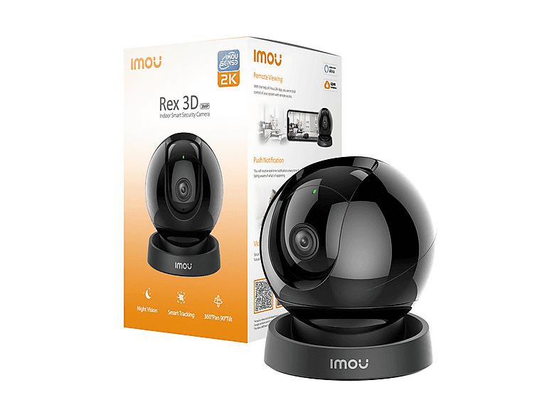 VIDEOCAMERA SORVEGLIANZA IMOU Rex 3D 2K - videocamera interno wifi VIDEOCAMERA SORVEGLIANZA IMOU Rex 3D 2K - videocamera interno wifi