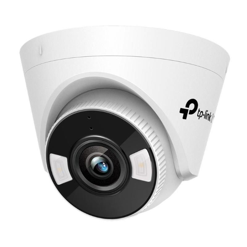 Videocamera tp-link wi-fi vigi c440-w(4mm)a colori-turret ottica fissa 4mm -poe/12v mic.int, altoparlante,slot micro-sd