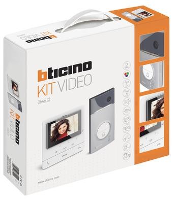 Videocitofono Bticino 364612 Kit Villa Lina 3000 Monofamiliare Videocitofono Bticino 364612 Kit Villa Lina 3000 Monofamiliare