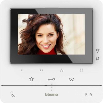 Videocitofono Classe 100 Connesso 2 Fili Wi-fi Display Lcd A Colori 344682 - Bticino Videocitofono Classe 100 Connesso 2 Fili Wi-fi Display Lcd A Colori 344682 - Bticino