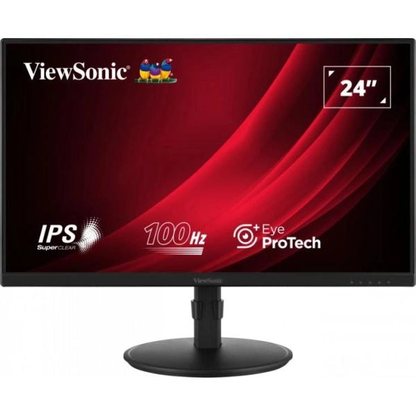 Viewsonic display vg2408a monitor pc 61 cm (24") 1920 x 1080 pixel full hd led nero