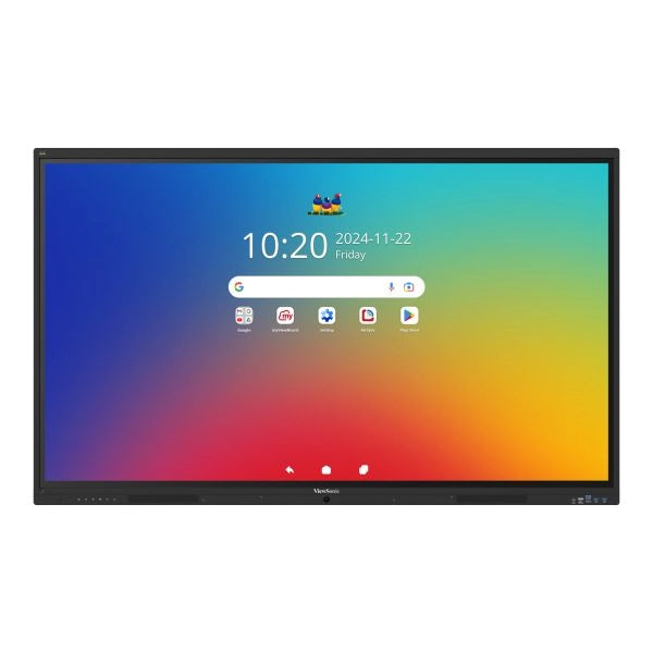 Viewsonic ifp6541 lavagna interattiva 165,1 cm (65") 3840 x 2160 pixel touch screen nero - IFP6541-1-1C