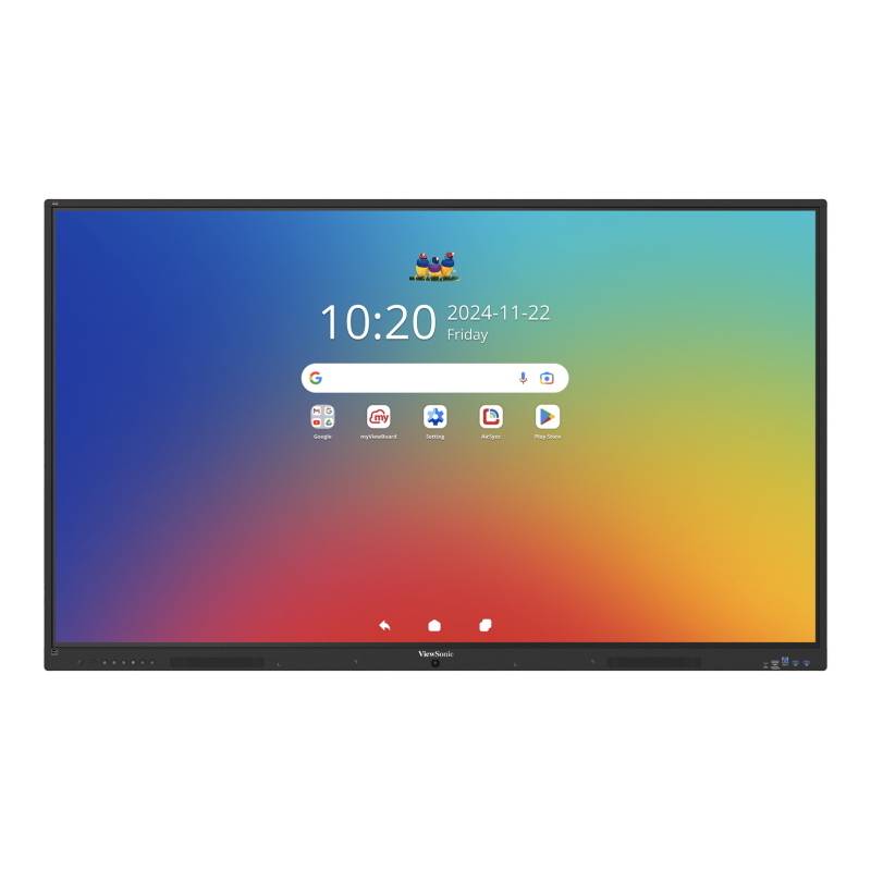 Viewsonic mon 86 touch 64tocchi 8gb 128gb 350nit hdmi out vga and16 edla