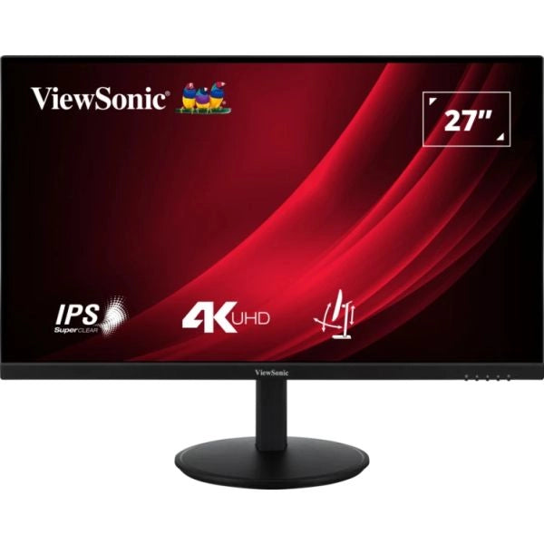 Viewsonic vg series vg2708-4k monitor pc 68,6 cm (27") 3840 x 2160 pixel 4k ultra hd led nero