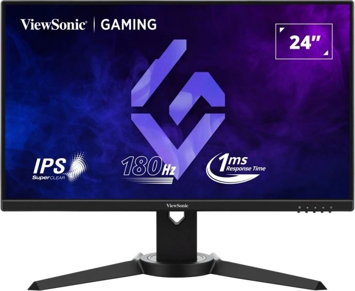 Viewsonic VX2479J-HD-PRO Monitor LED IPS Full HD HDR da 238 - 180 Hz - Risposta 1 ms - 16:9 - Altezza regolabile girevole e inclinabile - HDMI DisplayPort - Nero