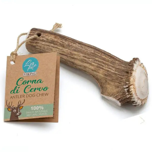 Viking Leopet Corna di Cervo Chiuse XXL 250 gr - 1° ORDINE? scegli tra BZR5 - BZR20 + 200 pt fedeltà Viking Leopet Corna di Cervo Chiuse XXL 250 gr - 1° ORDINE? scegli tra BZR5 - BZR20 + 200 pt fedeltà
