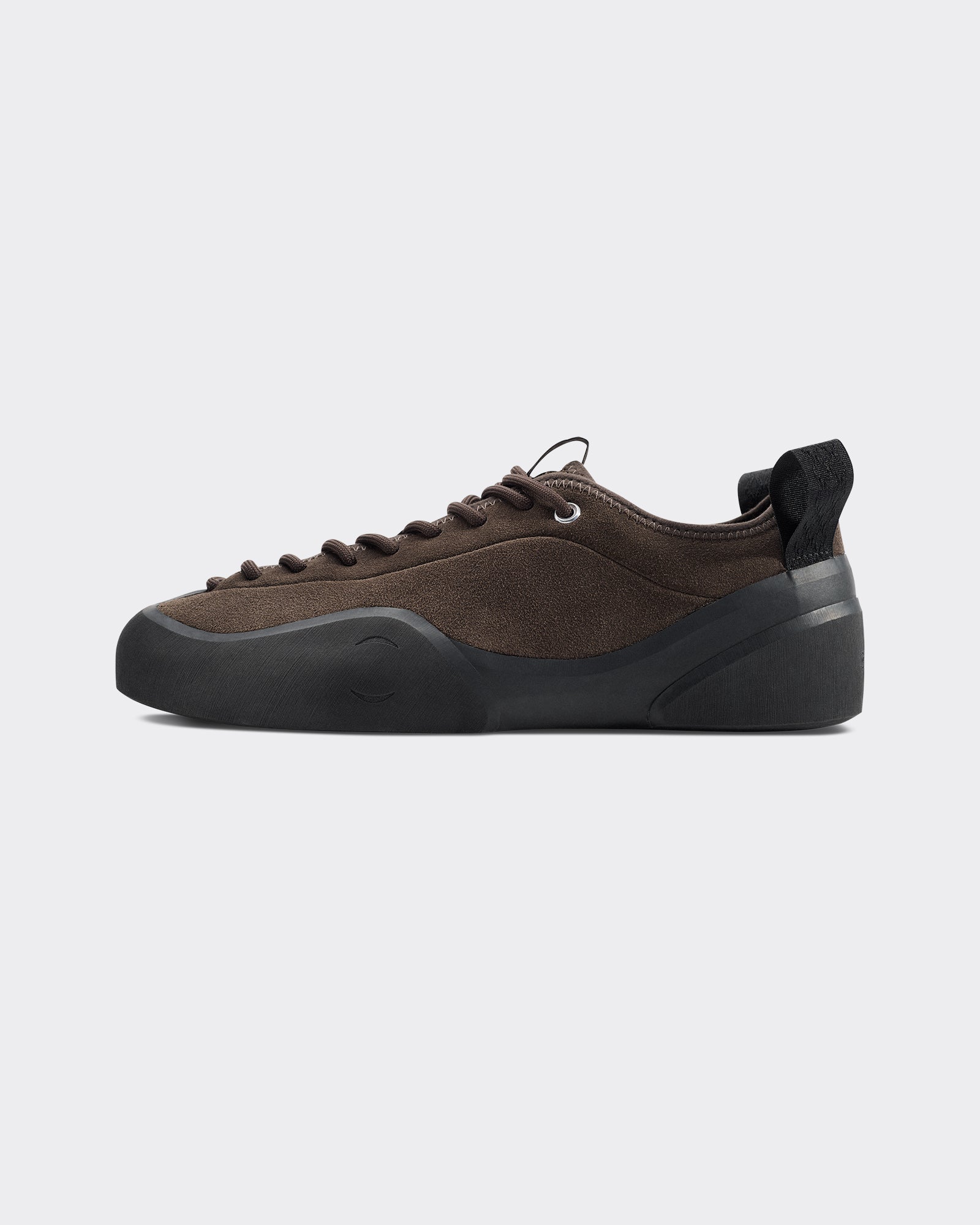 Village PM Sneakers 1 PM Leather Suede Chocolate/Natural Black