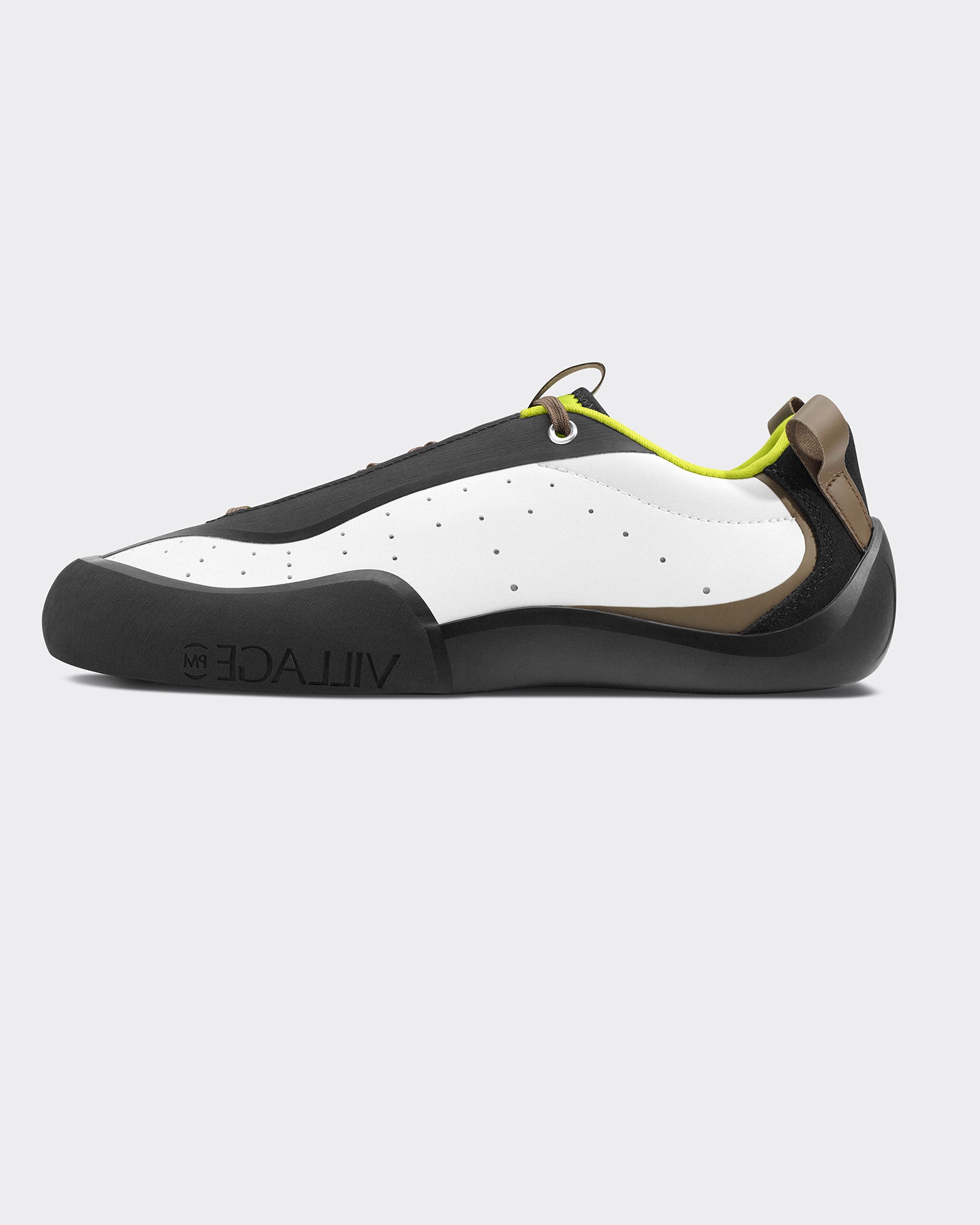 Village PM Sneakers 2PM Synthetic Leather White-Lime / Natural Black Village PM Sneakers 2PM Synthetic Leather White-Lime / Natural Black
