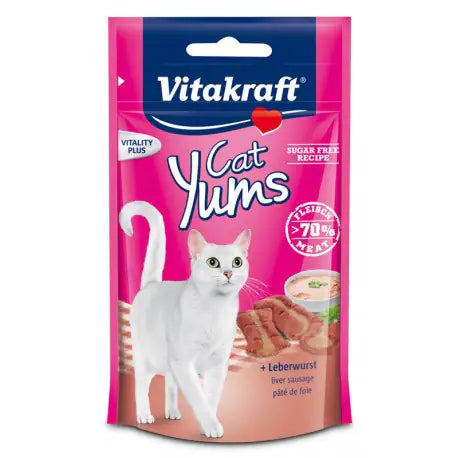 Vitakraft Cat Yums 40 gr Paté di fegato - 1° ORDINE? scegli tra BZR5 - BZR20 + 200 pt fedeltà