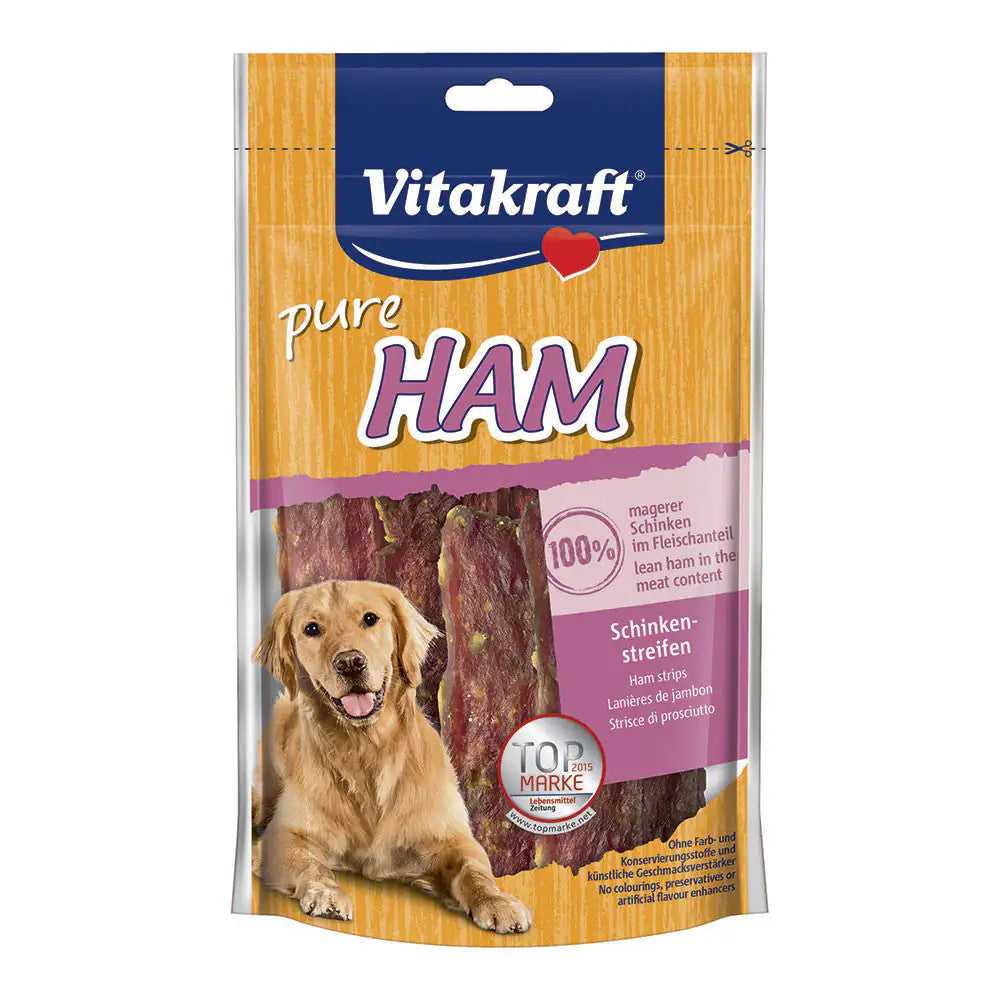 Vitakraft Strisce 80 gr Prosciutto - 1° ORDINE? scegli tra BZR5 - BZR20 + 200 pt fedeltà
