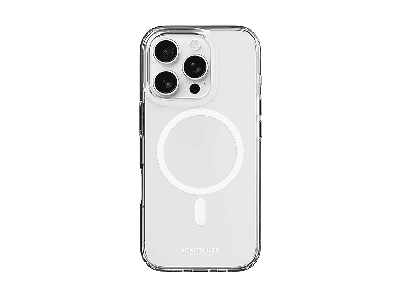 VONMAHLEN Cover Trasparente, iPhone 16 Pro COVER per Apple Pro, Trasparente