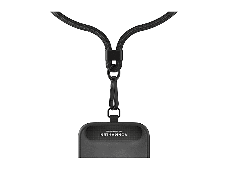 VONMAHLEN Infinity Go laccetto per trasporto smartphone TRACOLLA Universale, Nero