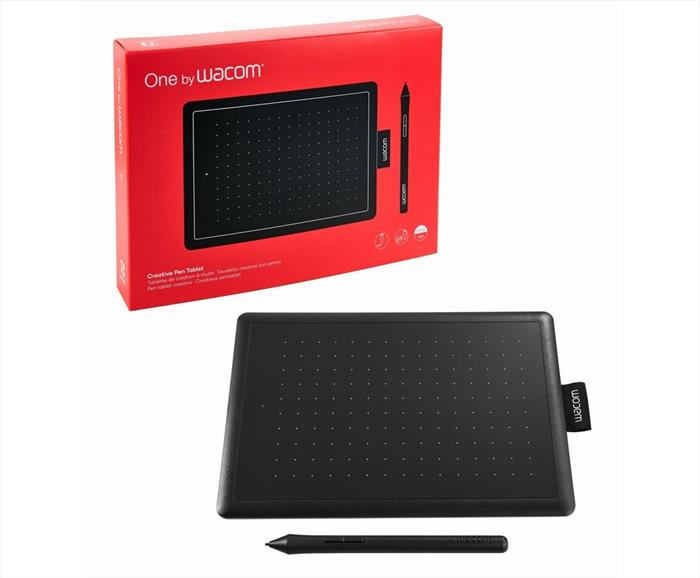 Wacom - One By Wacom Medium-nero/rosso Wacom - One By Wacom Medium-nero/rosso
