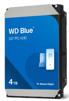 WD Blue 4 TB SATA-6Gb 5400rpm 256MB