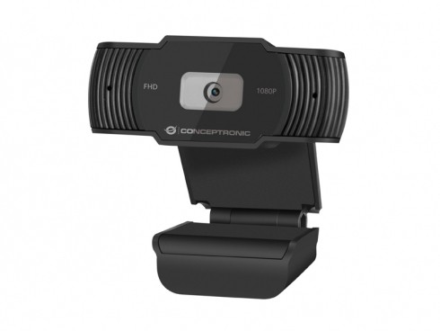 Webcam Full Hd Con Microfono Bk 1920*1080 30Fps Usb 2.0 Privacy