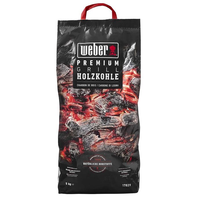Weber 17825 Lumpwood Carbonella per Barbecue 5 Kg Faggio Carpino Betulla Quercia