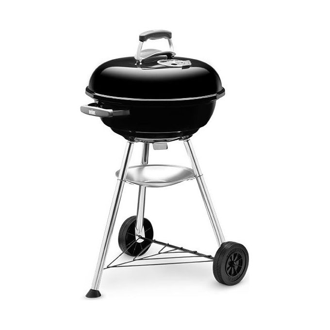 Weber - Compact Kettle - Barbecue A Carbone 47 Cm-nero
