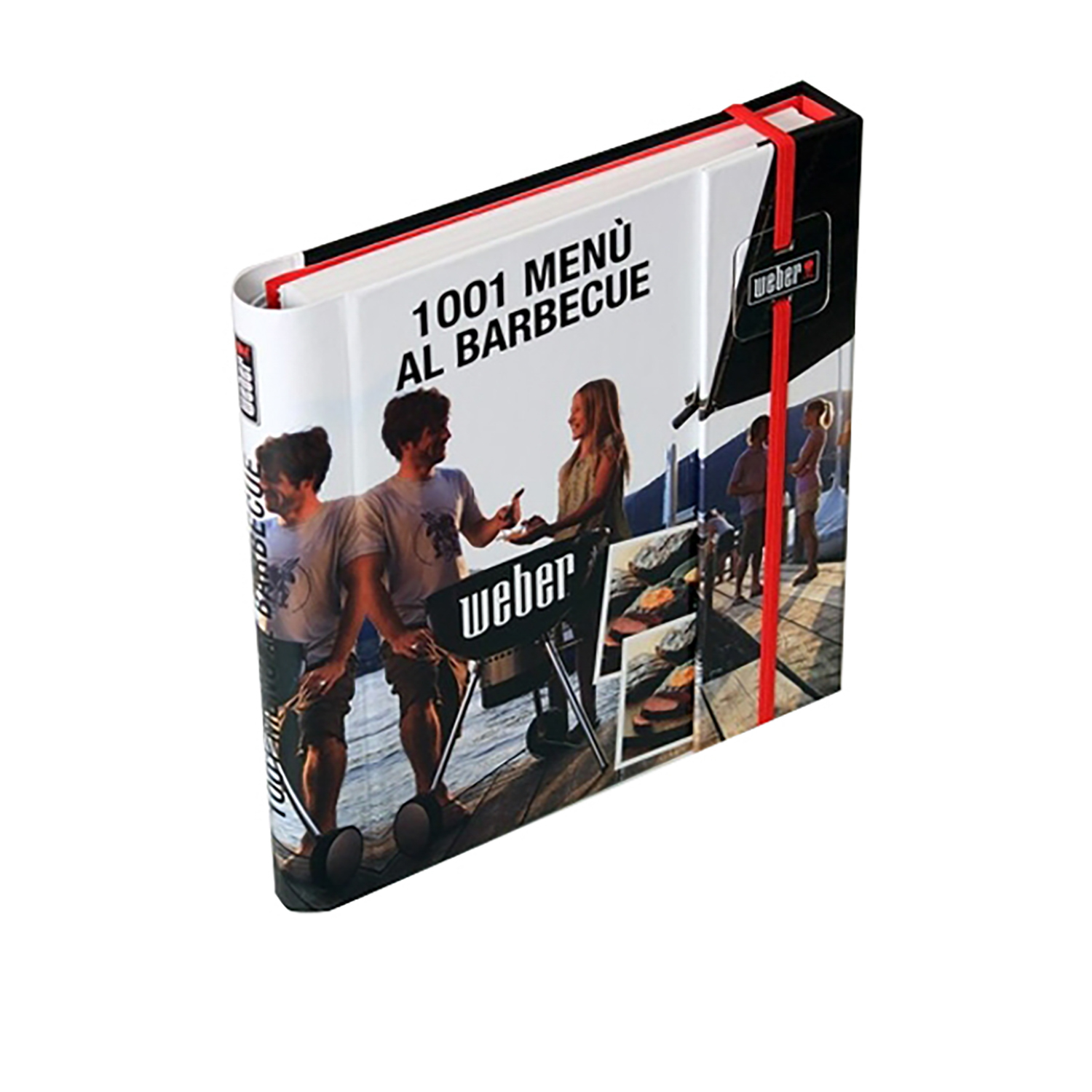 Weber - Ricettario "1001 Menù Al Barbecue"-bianco E Nero