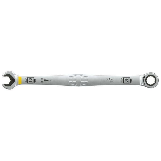 Wera 05020351001 Chiave a cricchetto 10 mm design lungo colore Argento