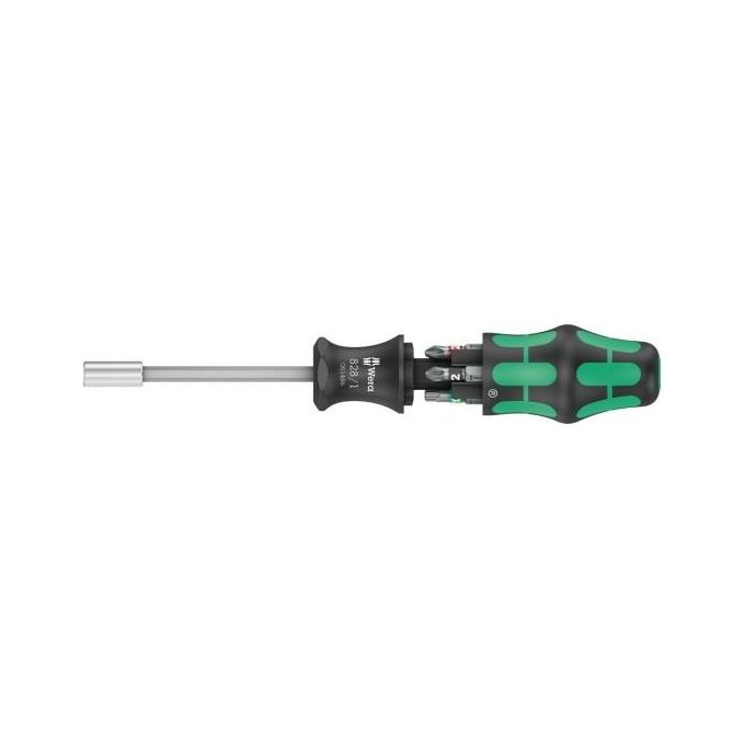 Wera 05051510001 Kraftform Kompakt 27 Set 1 Set di Punte con Impugnatura Manuale 6 Punte BiTorsion 1-4 Magnetico Sistema Take it Easy colore Nero-Verde Wera 05051510001 Kraftform Kompakt 27 Set 1 Set di Punte con Impugnatura Manuale 6 Punte BiTorsion 1-4 Magnetico Sistema Take it Easy colore Nero-Verde