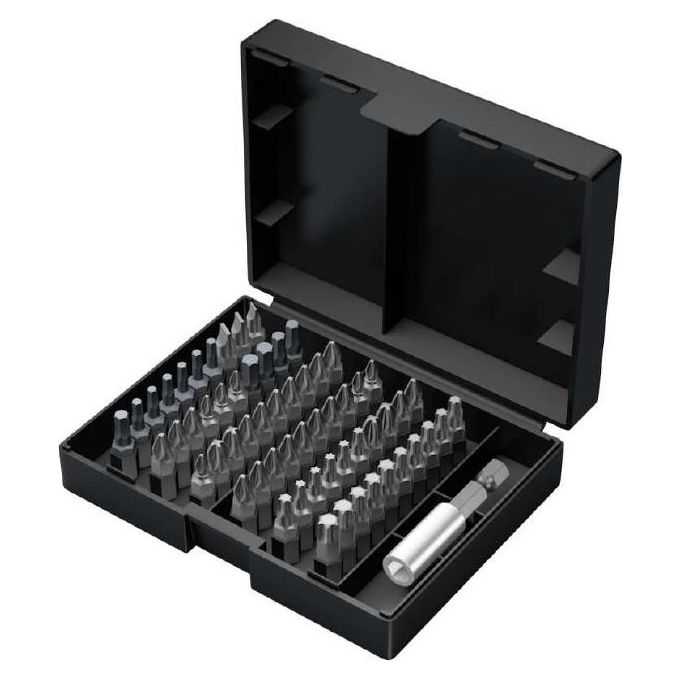 Wera 05057127001 Bit-Safe 61 Universal 3 Set Punte per Cacciavite 61 pz Phillips Pozidriv Torx Esagonale colore Nero Wera 05057127001 Bit-Safe 61 Universal 3 Set Punte per Cacciavite 61 pz Phillips Pozidriv Torx Esagonale colore Nero
